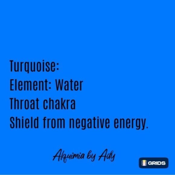 Turquoise hoops dangle earrings - Picture 3 of 6